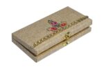 Embellished Jute Clutch Box - Image 7