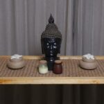 Rustic jute gift boxes