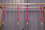 Pink prism side hangings - Image 2