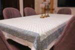 Tranquil Leaf Cotton Tablecloth - Image 2