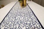 Navy Elegance Table Runner - Image 2