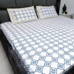 Azure Tiles Bedsheet - Image 2