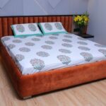 Floral Symphony Cotton Bedsheet Set - Image 3