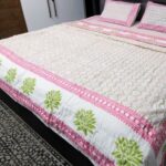 Lotus Harmony Reversible Quilt - Image 2