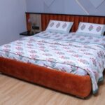 Blossom Trellis Mulmul Cotton Quilt