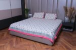 Floral Rhapsody Jute Bedsheet Set - Image 4