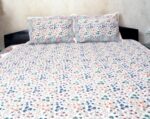 Colorful Floral Cotton Bedsheet Set - Image 3