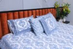 vintage bloom Cotton Bedsheet Set - Image 4